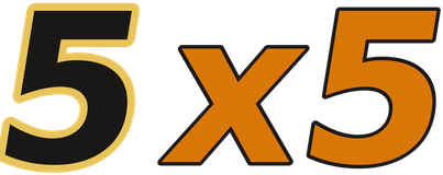 5x5 logo